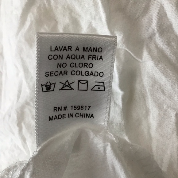 Altar'd State White Blouse with Puff Sleeves - Picture 10 of 12